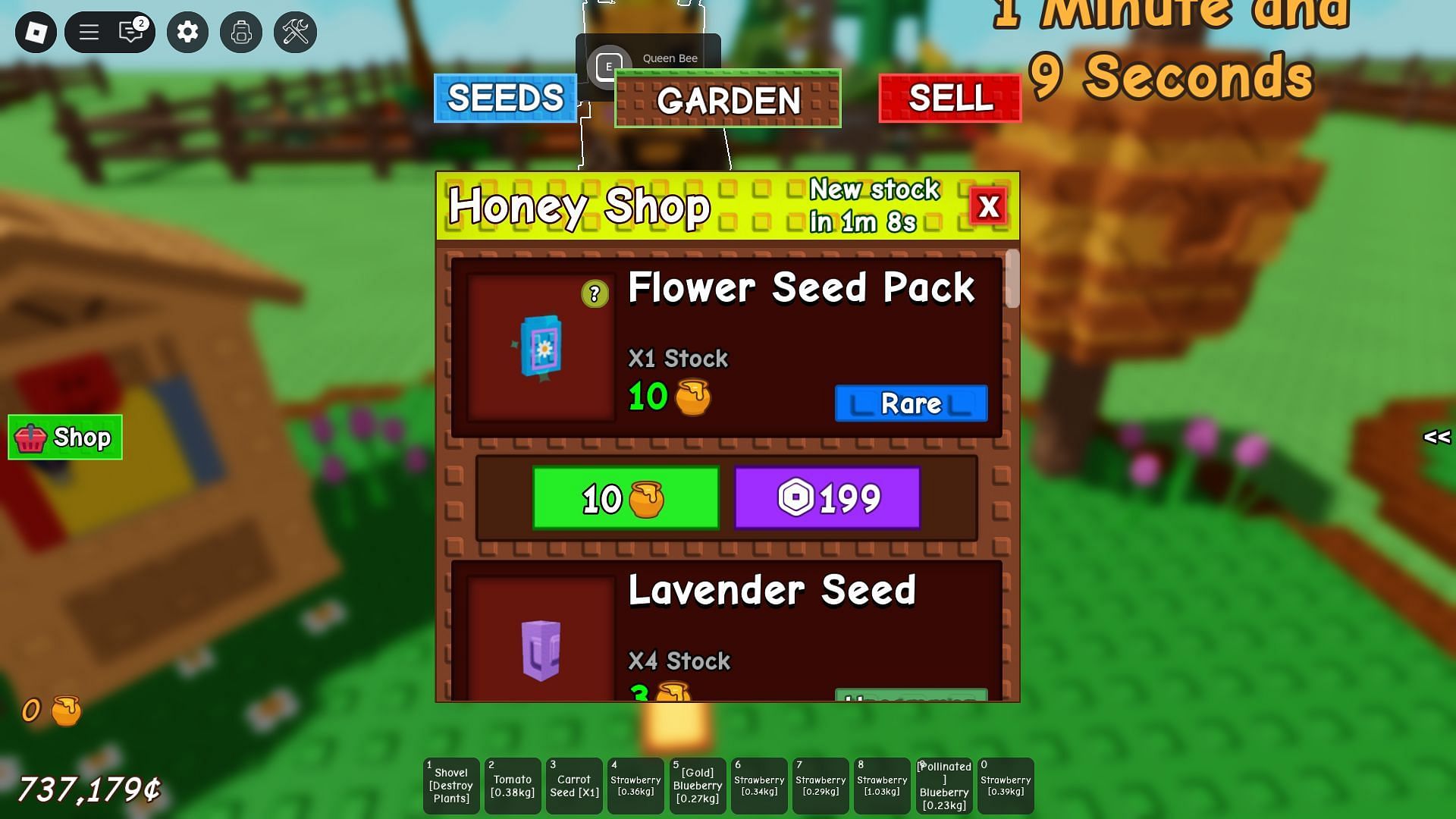 The Flower Seed Pack (Image via Roblox)